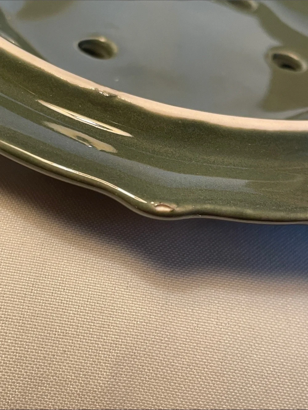 Longaberger collectors club Clay pot basket missing plate